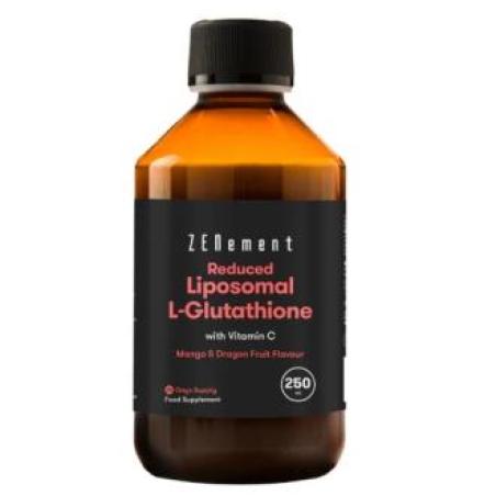 L-GLUTATION LIPOSOMAL REDUCIDO con vit C liposomal 250ml.