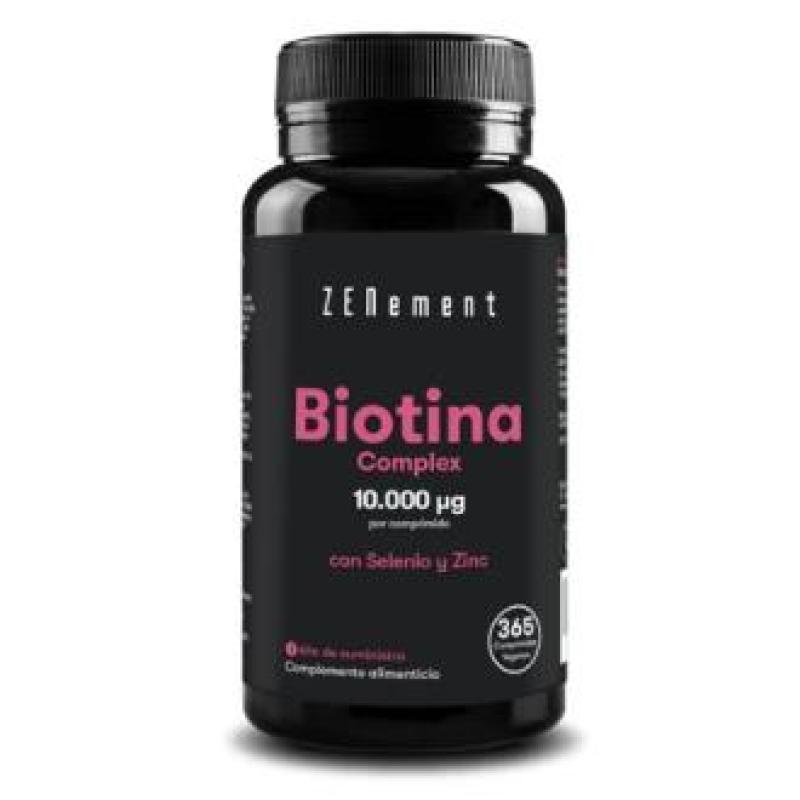 BIOTINA con selenio y zinc 365comp.