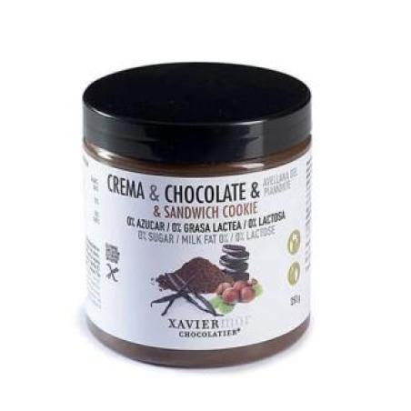 CREMA DE CHOCOLATE NEGRO 250gr. S/A