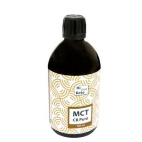 ACEITE MCT C8 puro 500ml. ACEITE MCT C8 puro 500ml.