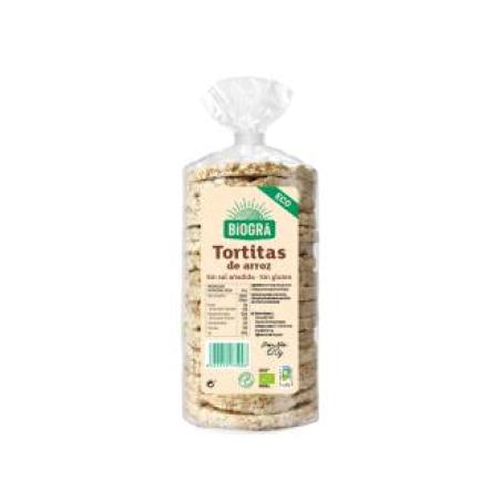 TORTITAS DE ARROZ sin sal 120gr. BIO SG VEGAN