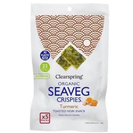 ALGA NORI con curcuma multipack snack 5udsx4gr.