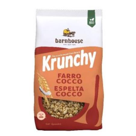 MUESLI KRUNCHY TRIGO ESPELTA COCO 600 gr BIO