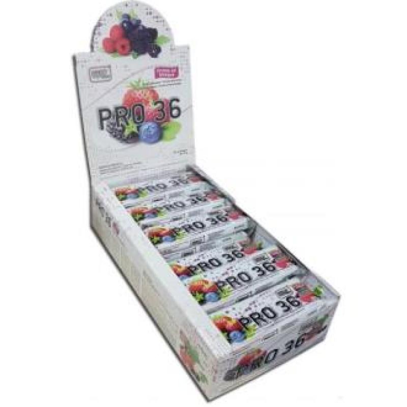 PRO 36 barrita proteica 36% f.bosque 24udsx35 gr