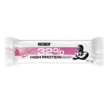 WEIDER PROTEIN 32% barrita fresa 12ud.