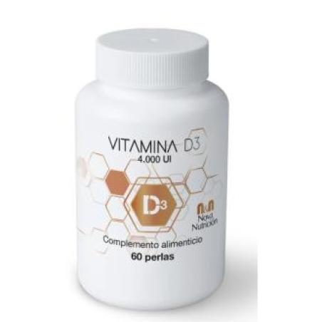 VITAMINA D3 4000 UI 60 perlas