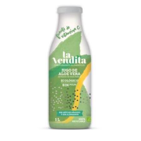 JUGO DE ALOE VERA 100% sin pulpa 1l ECO