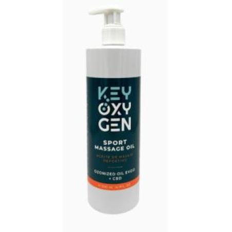 KEYOXYGEN sport massage oil 500ml.