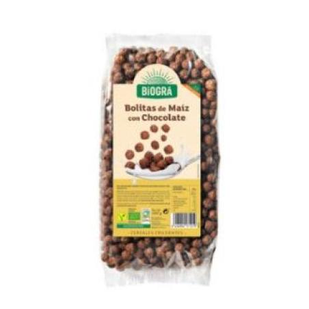BOLITAS DE MAIZ con chocolate 250 gr BIO