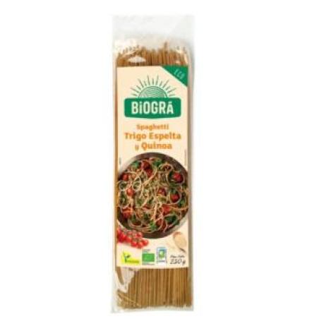 ESPAGUETI de espelta y quinoa 250 gr BIO