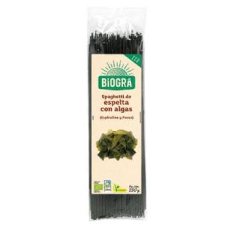 ESPAGUETI DE ESPELTA con algas 250 grBIO