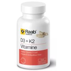 VITAMINA D3+K2 420mg 60 cap VEGAN SG
