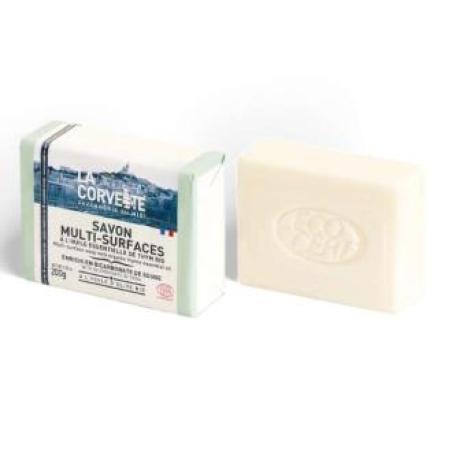 JABON SOLIDO MULTISUPERFICIES aceite tomillo 200 gr