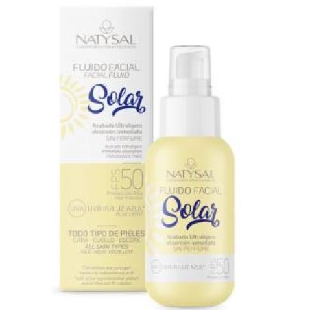 SOLAR SPF50 facial resistente agua 50 ml