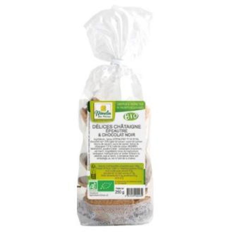 DELICIA DE ESPELTA castaña-chocolate 250g BIO