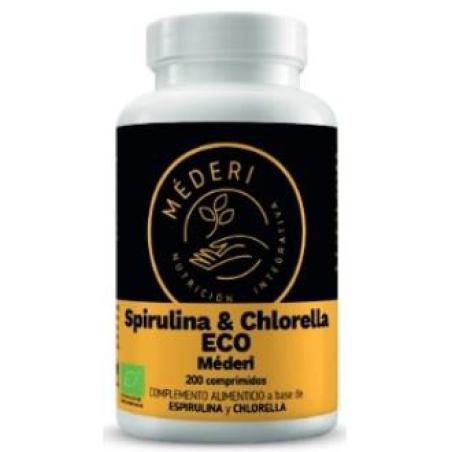 ESPIRULINA-CHLORELLA ECO 200comp.