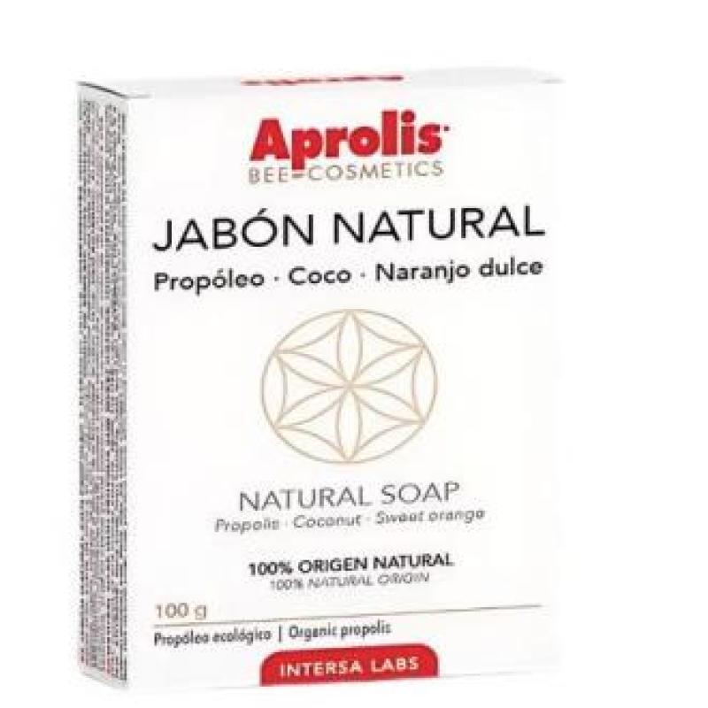 APROLIS JABON NATURAL propoleo coco naranjo dulce 100 gr