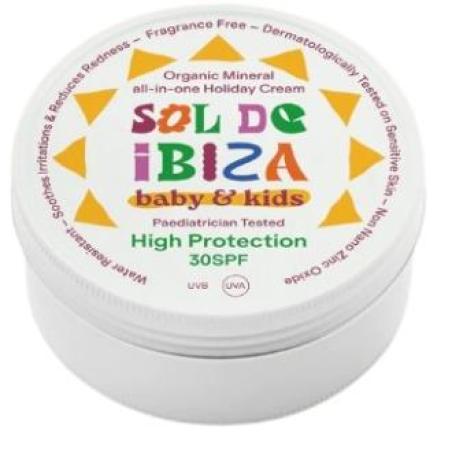 SOL DE IBIZA crema solar bebes 0 meses SPF 30 100 gr
