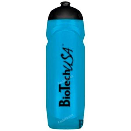 WATERBOTTLE TRANSPARENT SHOCKING BLUE 750ML