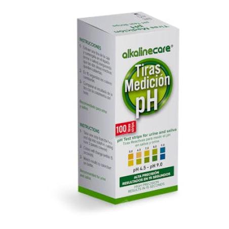 TIRAS MEDICION PH ALTA PRESICION saliva-orina 100u