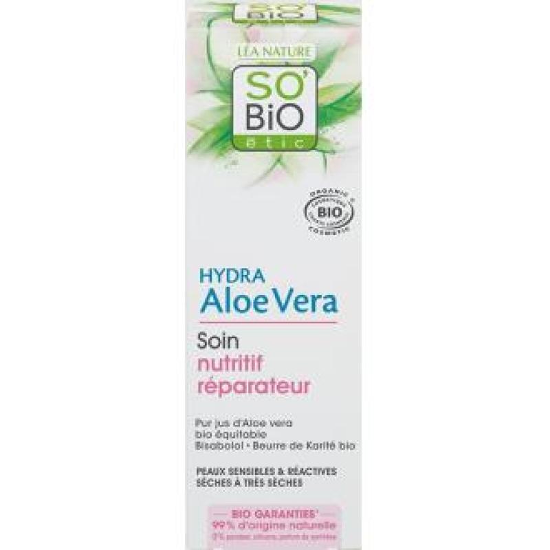 CREMA NUTRITIVA REPARADORA BISABOLOL-ALOE VERA BIO 50 ml