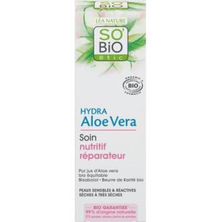 CREMA NUTRITIVA REPARADORA BISABOLOL-ALOE VERA BIO 50 ml