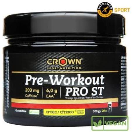 PRE WORKOUT PRO ST CITRICO 300 G (20 PORCIONES)