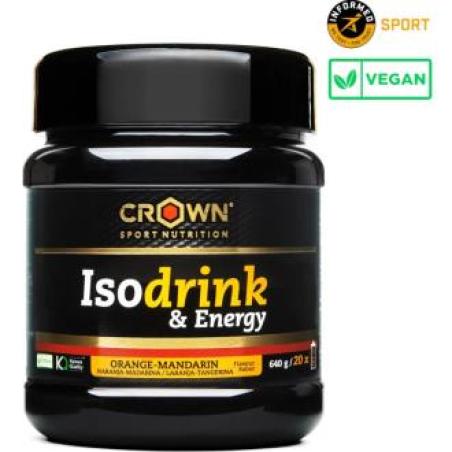 ISODRINK & ENERGY NARANJA 640 G / 20 TOMAS 400 ML