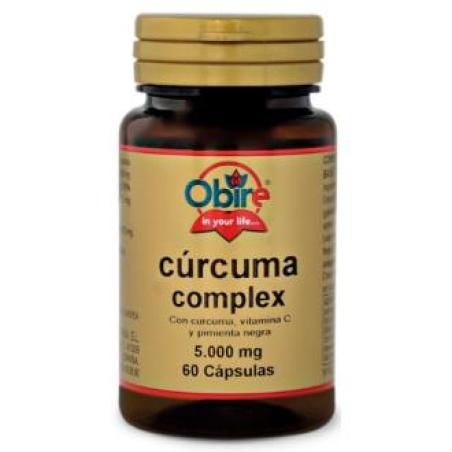 CURCUMA 5.000 mg + vit. C + pimienta 60 cap