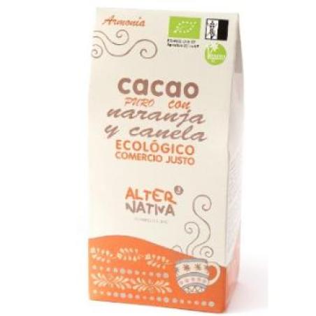 CACAO CON NARANJA-CANELA 125 gr BIO