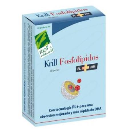 KRILL Fosfoli­pidos PL + DHA 30 30 perlas