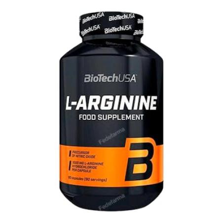 L-ARGININE - 90 CAPSULAS