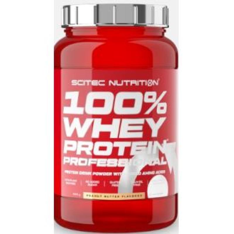 100% WHEY PROTEIN PROF. 920G CREMA DE CACAHUETE