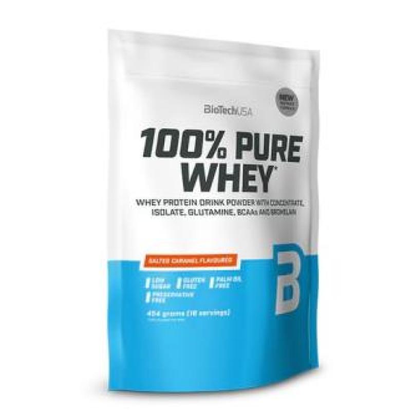 100% PURE WHEY CARAMELO SALADO - 454G