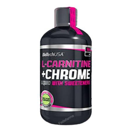 L-CARNITINE + CHROME CONCENTRATE NARANJA - 500ML