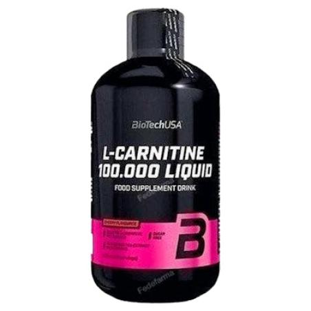 L-CARNITINE 100.000 LIQUID MANZANA - 500ML