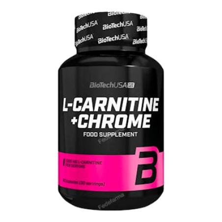 L-CARNITINE + CHROME - 60 CAPSULAS