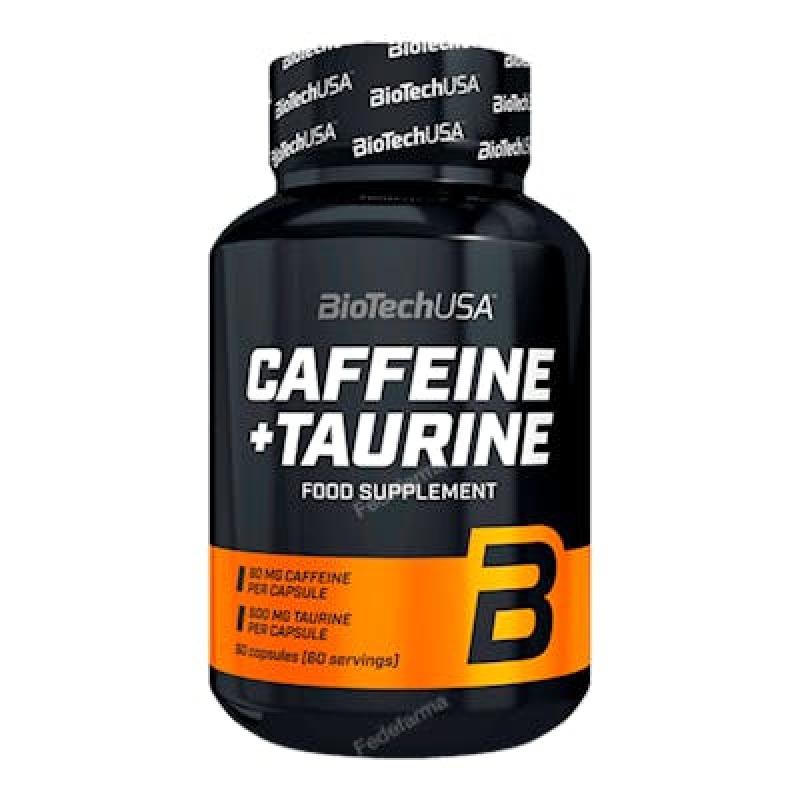 CAFFEIN + TAURINE - 60 CAPSULAS