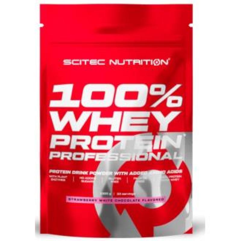 100% WHEY PROTEIN PROF. 1000G FRESA-CHOCO BL.