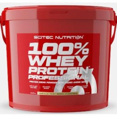 100% WHEY PROTEIN 5000G VAINILLA-FRUTAS DEL BOSQUE