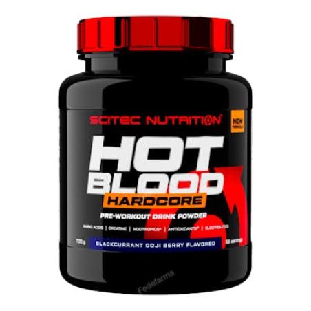 HOT BLOOD HARDCORE 700G FRUTOS ROJOS