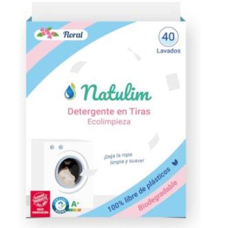 DETERGENTE FLORAL ECO TIRAS 40 tiras