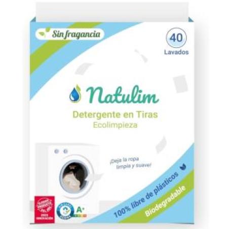 DETERGENTE NATURAL ECO TIRAS 40 tiras