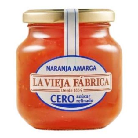 MERMELADA DE NARANJA AMARGA cero azucar refinado 290 gr
