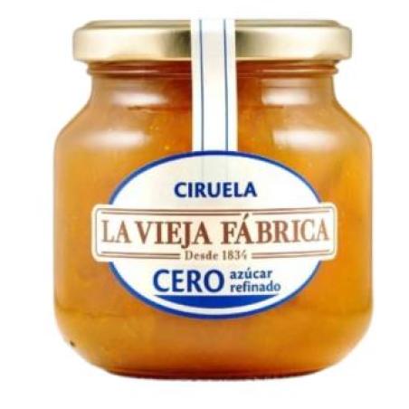 MERMELADA DE CIRUELA cero azucar refinado 280 gr