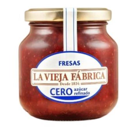 MERMELADA DE FRESA cero azucar refinado 280 gr