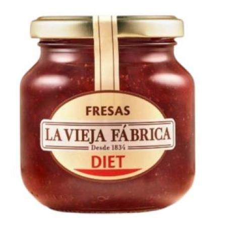 MERMELADA DE FRESAS DIET con fructosa 280 gr