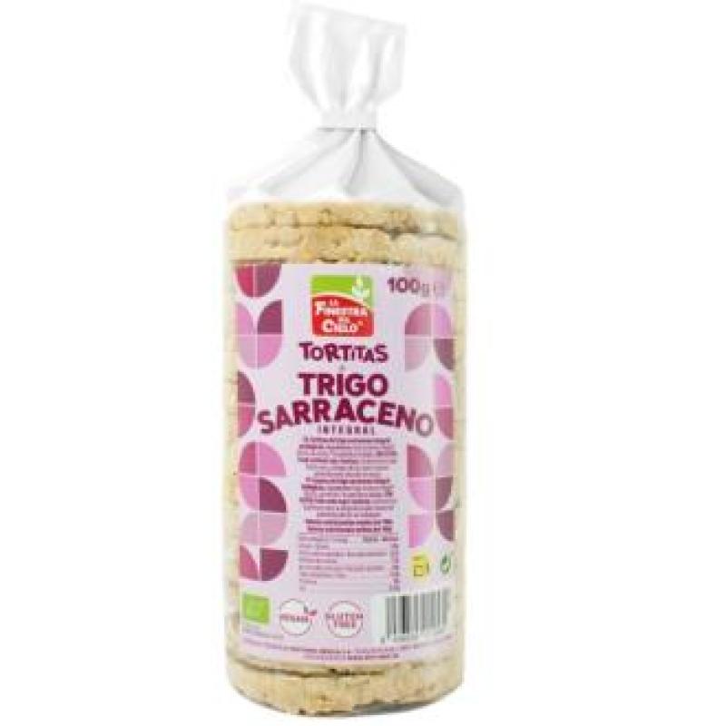 TORTITAS DE TRIGO SARRACENO con sal 100 gr BIO SG