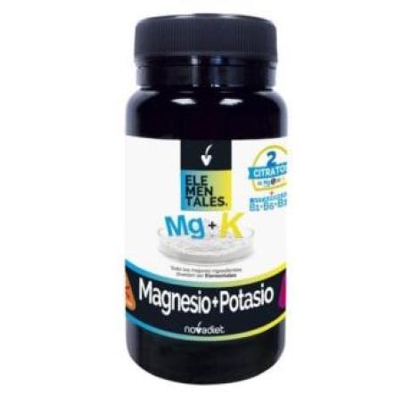 MAGNESIO+POTASIO+CITRICOS 60 comp ELEMENTALES