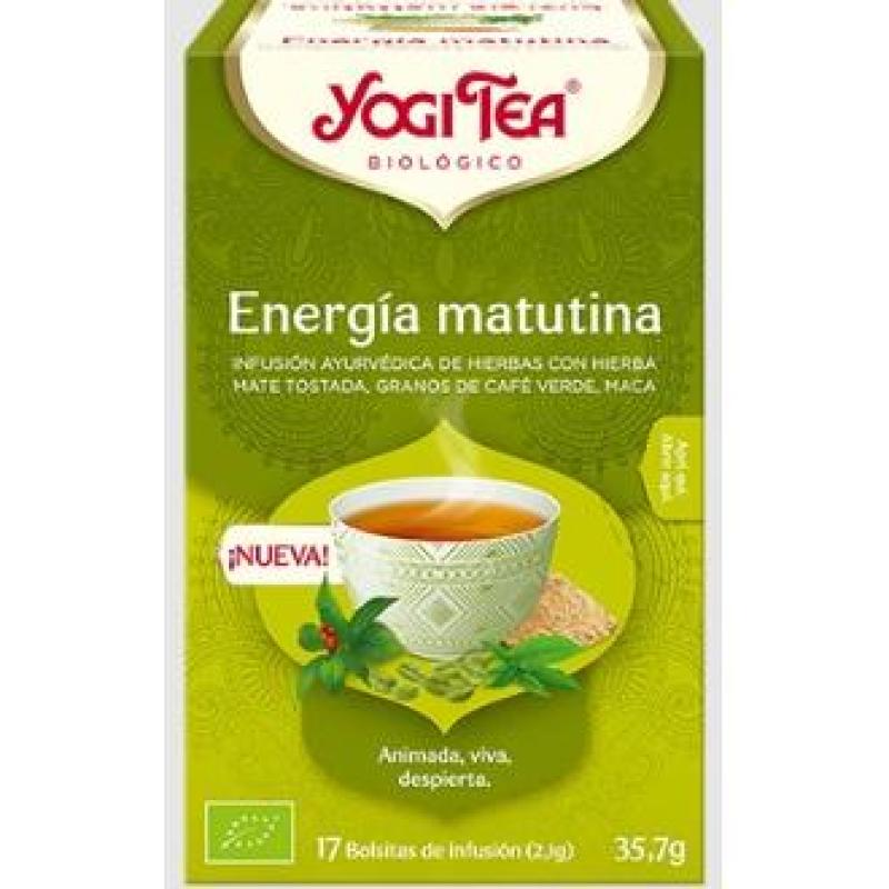 YOGI TEA ENERGIA MATUTINA 17infusiones BIO